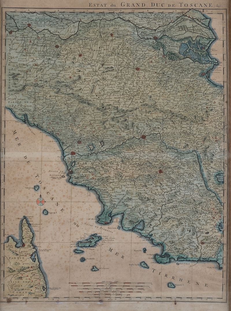 Etat du grand Duc de Toscane