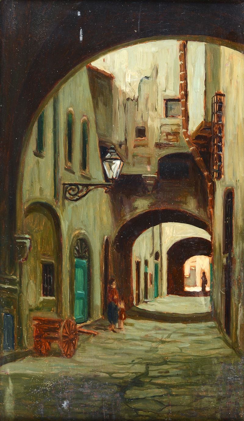 Attr. a Nino della Gatta - Via delle Carrozze