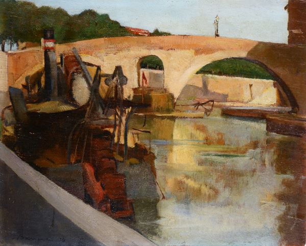 Ampelio Bonora - Navigli a Milano