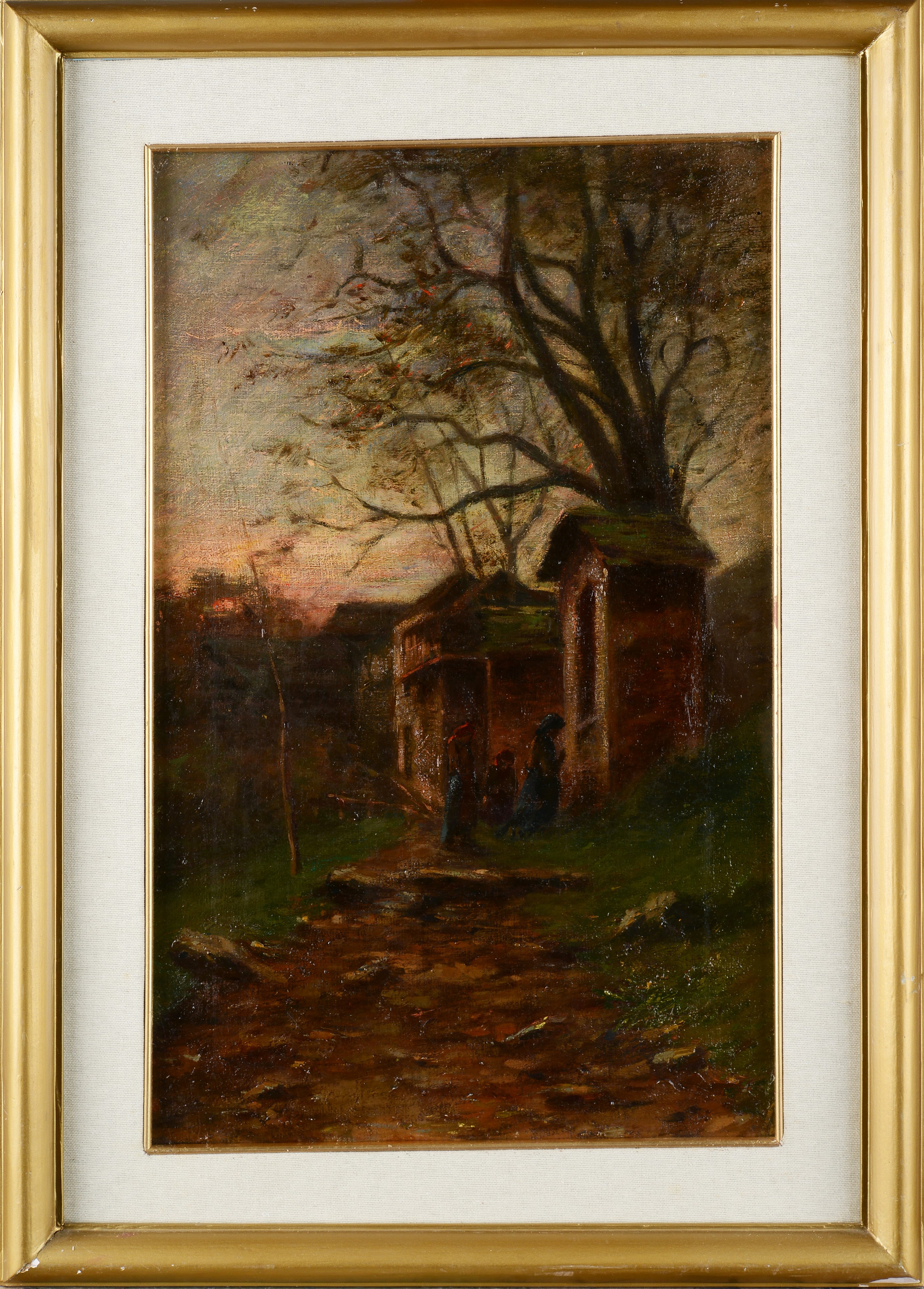 Pastorelle in preghiera per i vespri