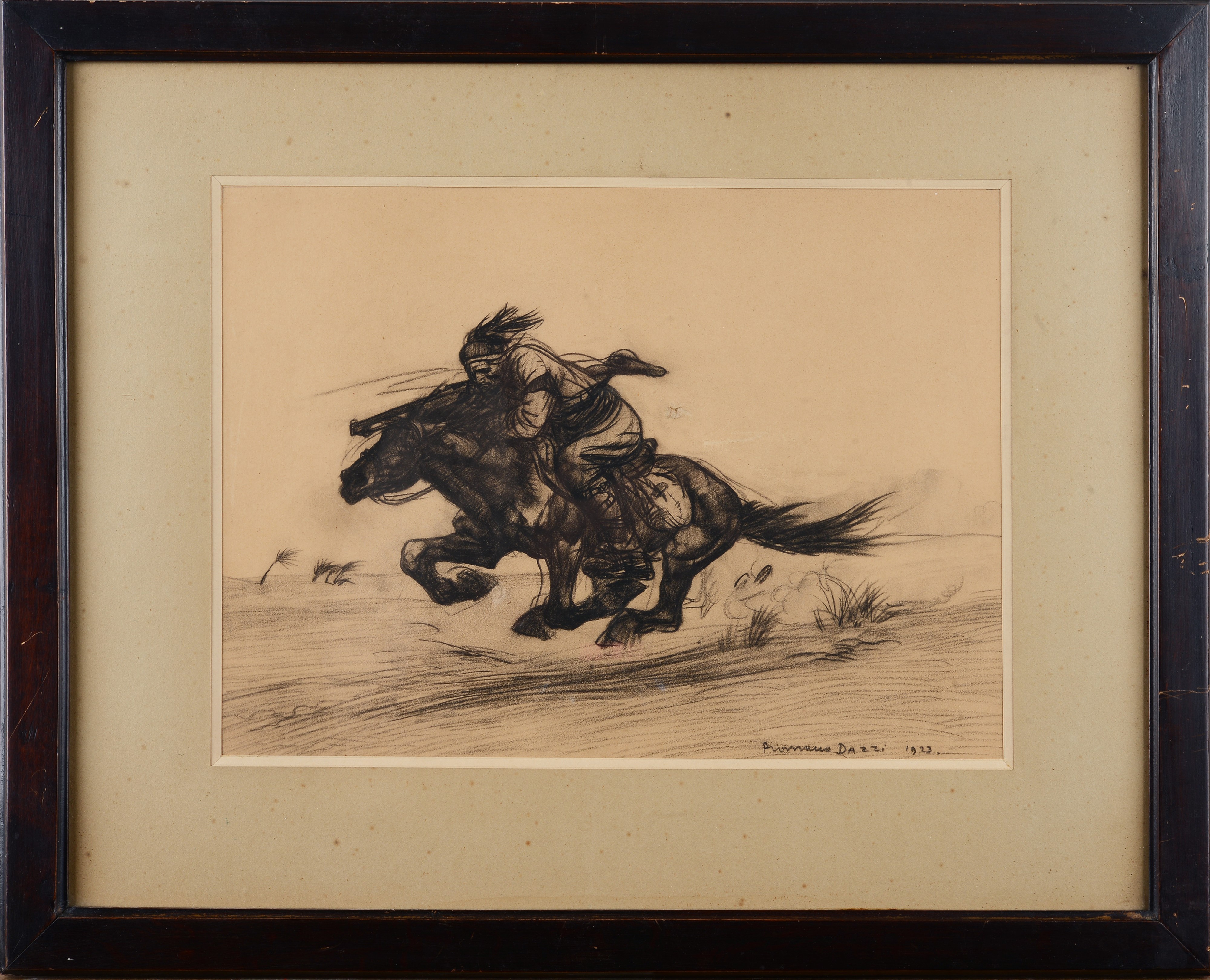 Romano Dazzi - A Cavallo