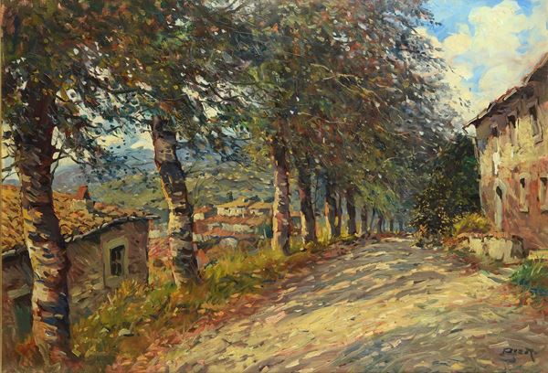 Francesco Maria Pieri - Viale nel bosco
