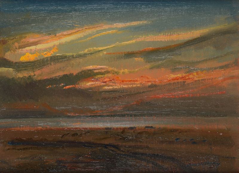 Luigi Falai - Tramonto sul Mare