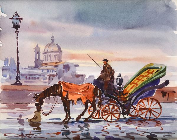 Giovanni Ospitali - Carrozzella e Cestello