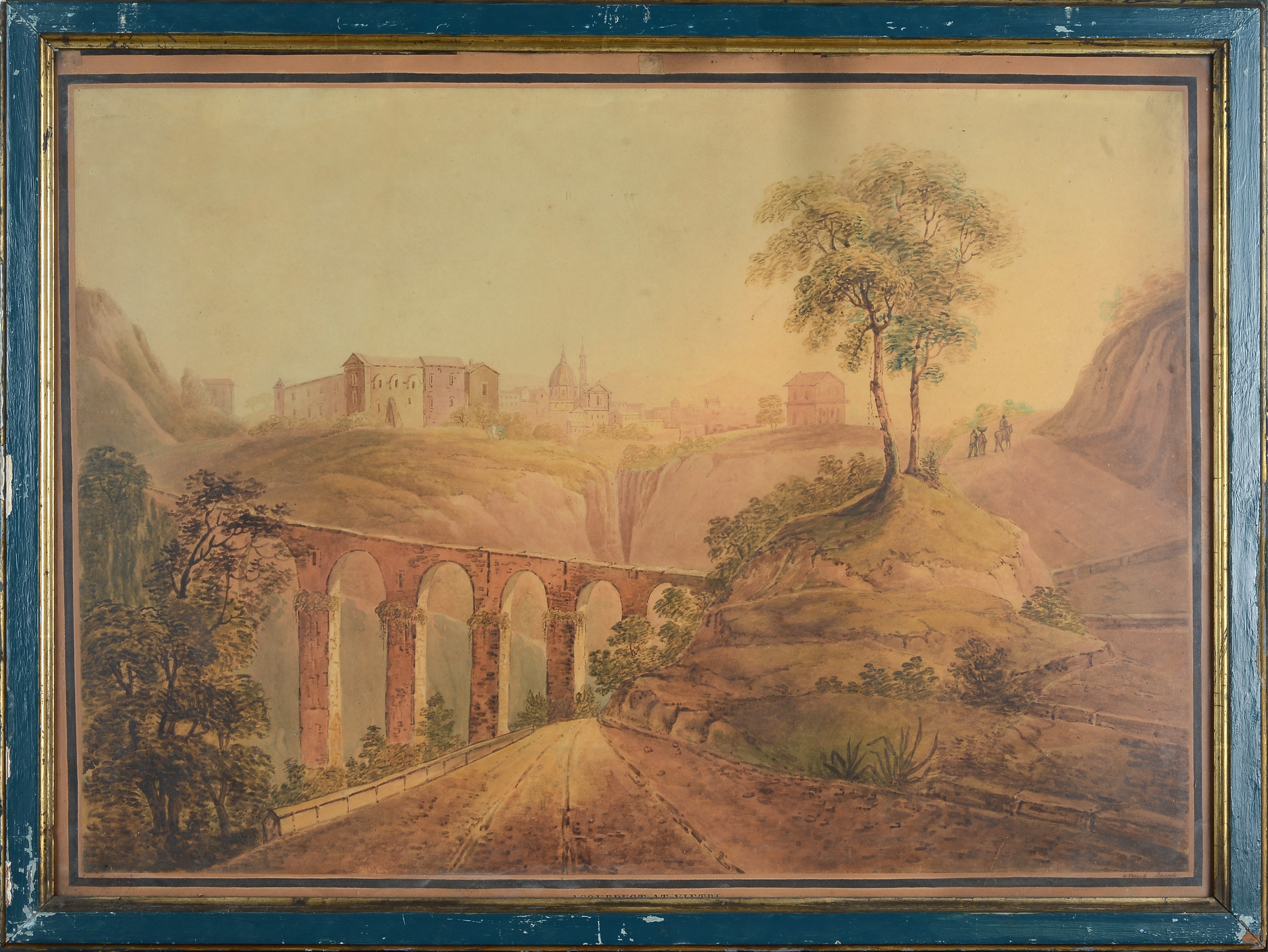 Anonimo, XIX Sec. - Acqueduct Du Vietri