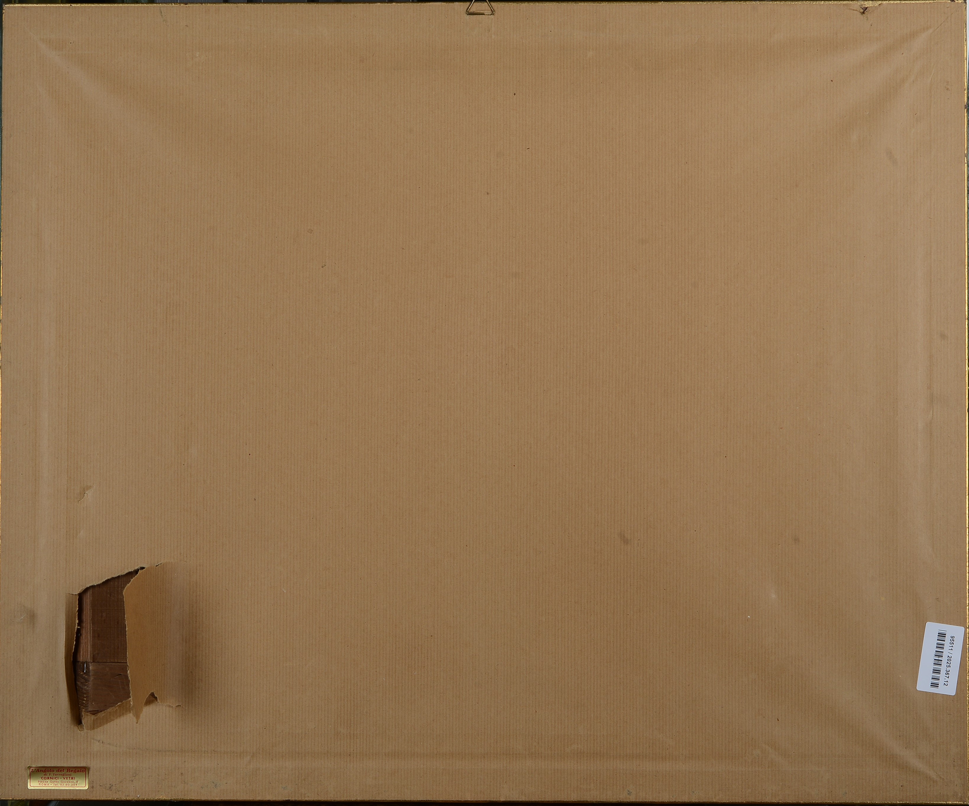 Cascina con mucche e contadini