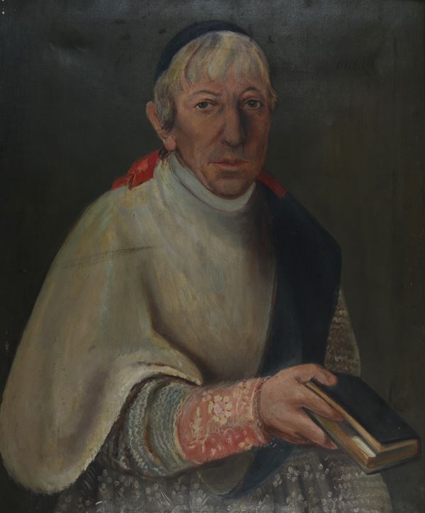 Anonimo, inizi XIX sec. - Ritratto di prelato