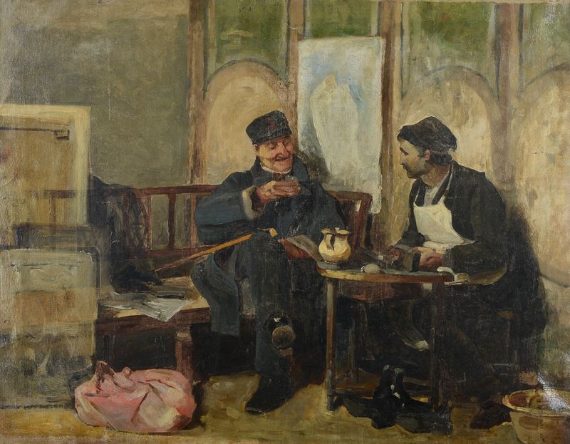 Attr. a Gaetano Bellei - Conversazione