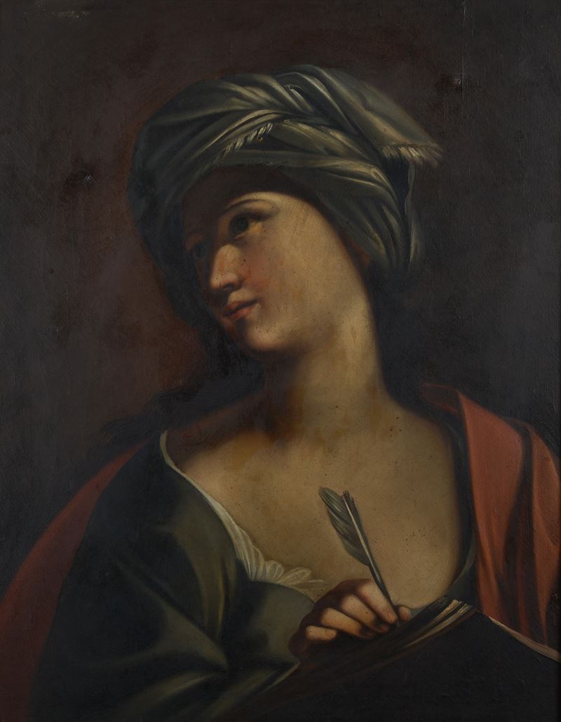 Anonimo, XVIII Sec. - Santa
