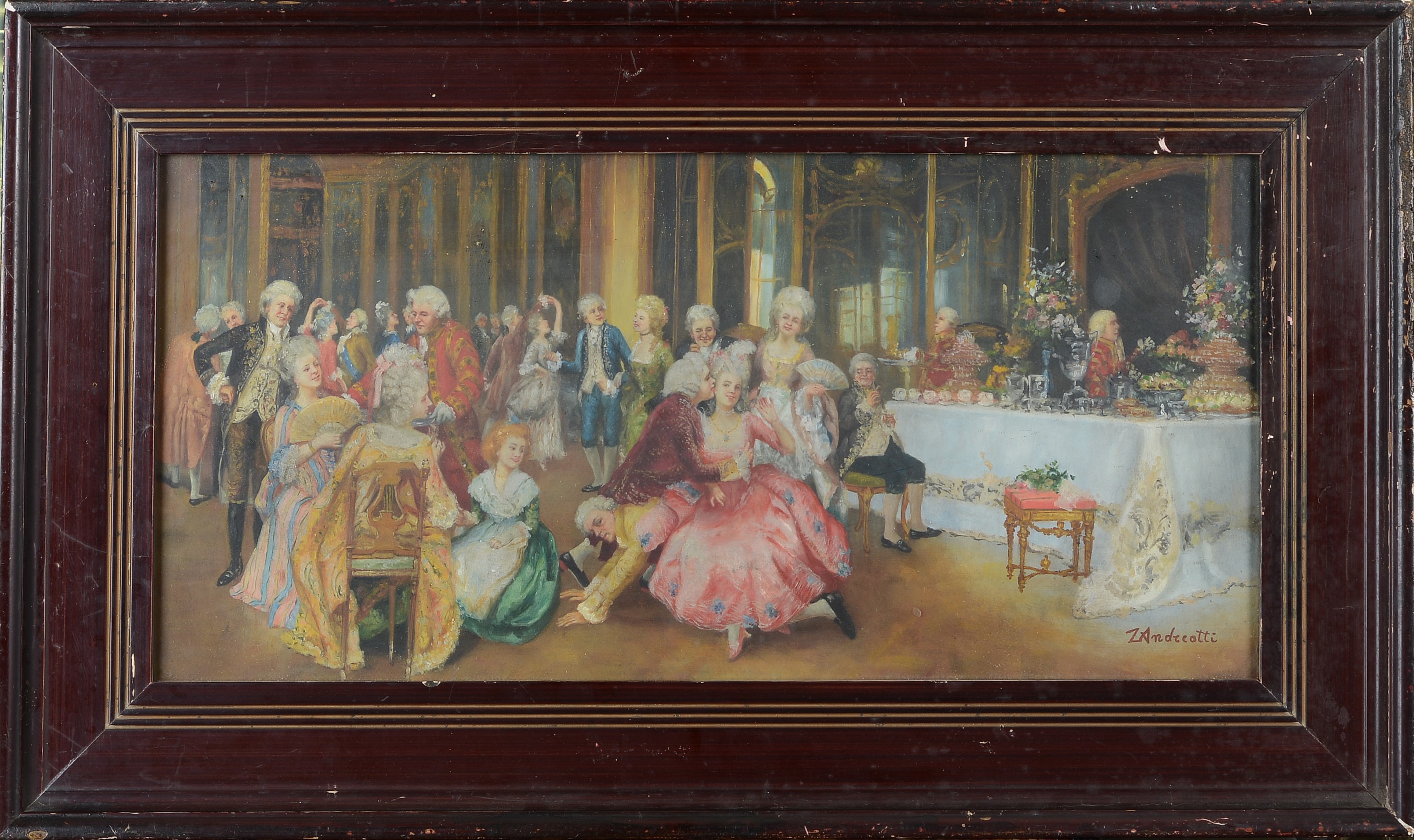 Attr. a Federico Andreotti - Festa Veneziana