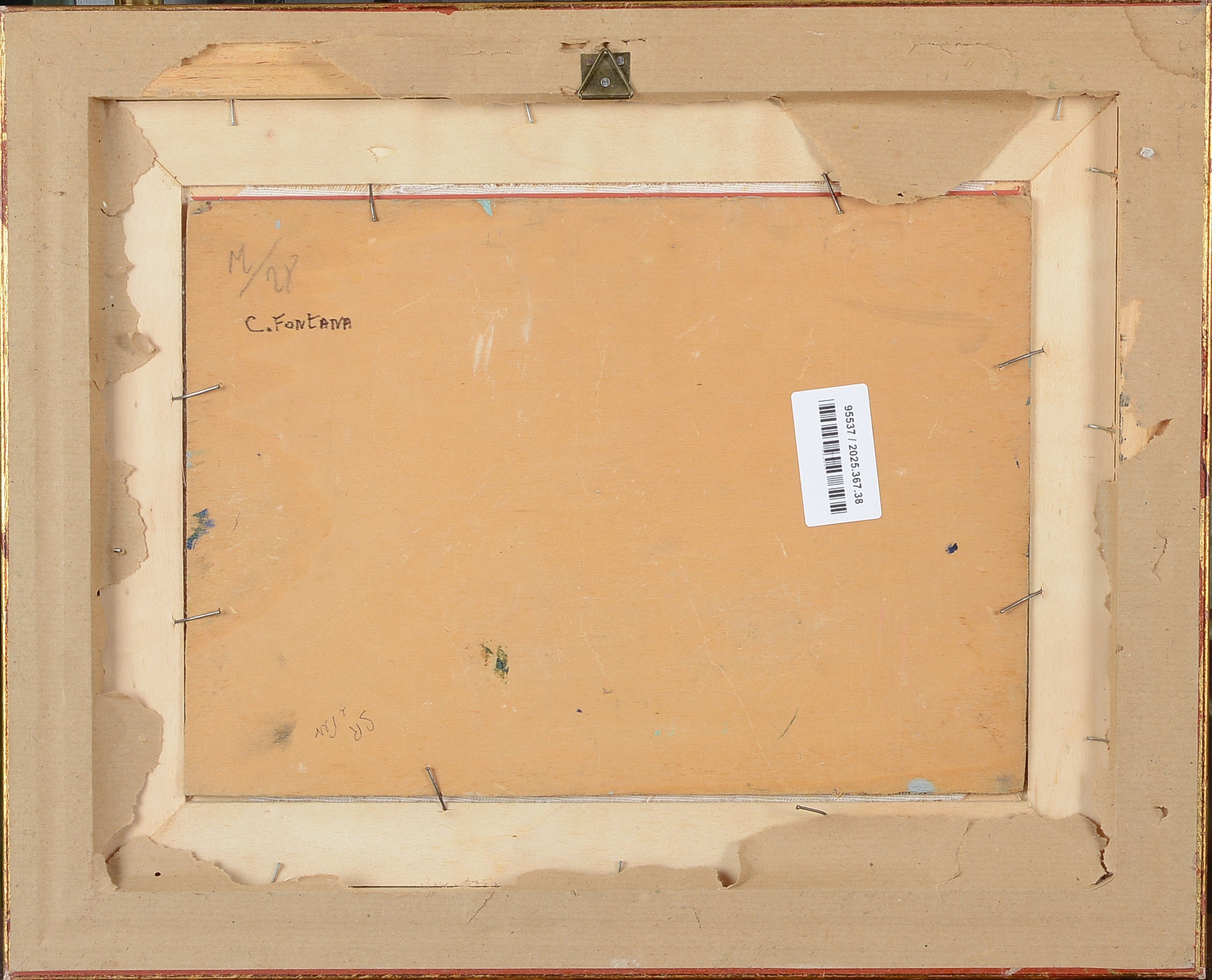 Veduta con marina e casolare