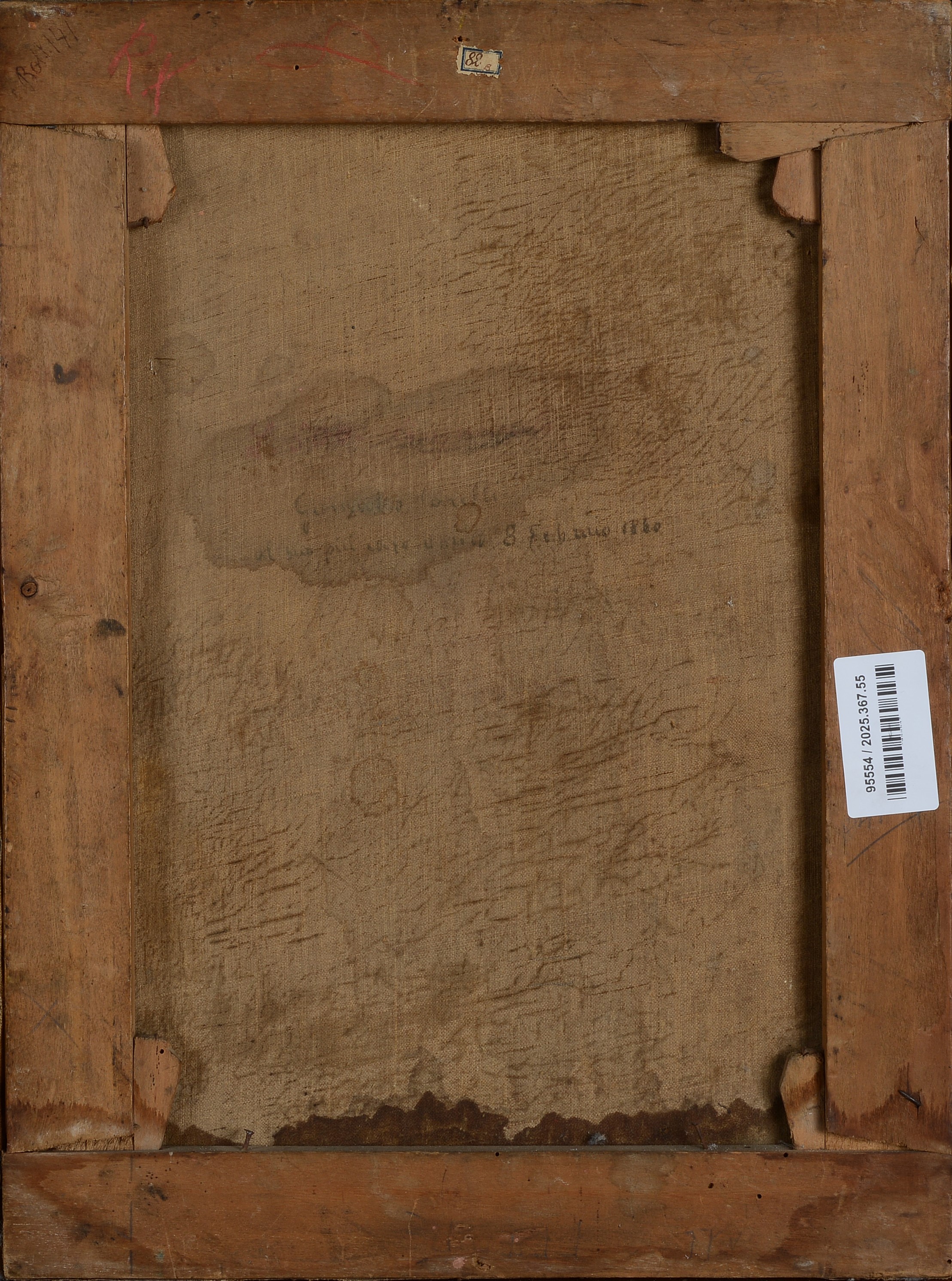 Arco con torre e figure