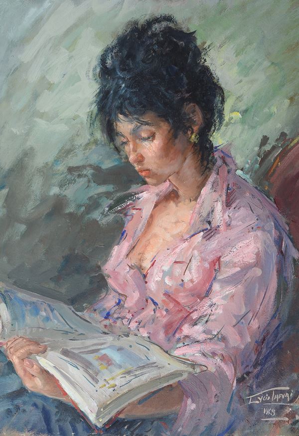 Lucio Tafuri - Donna che legge