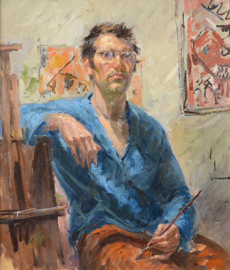 Clemente Tafuri - Autoritratto
