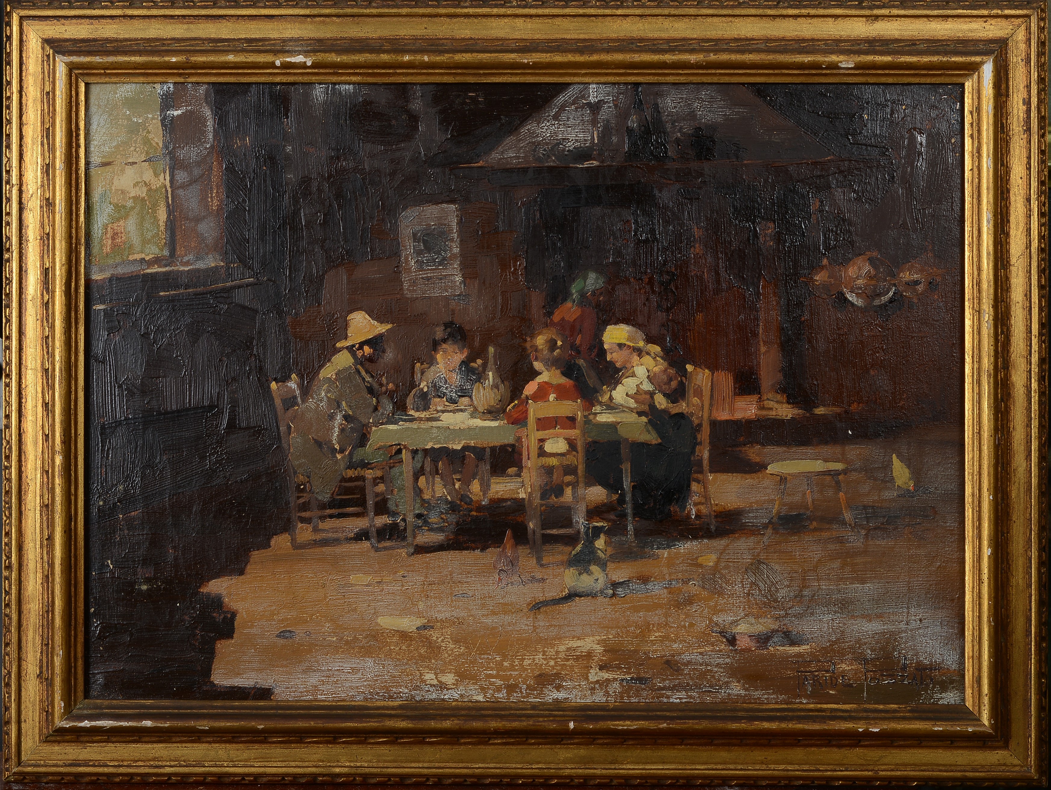 Paride Pozzato - Interno Rustico