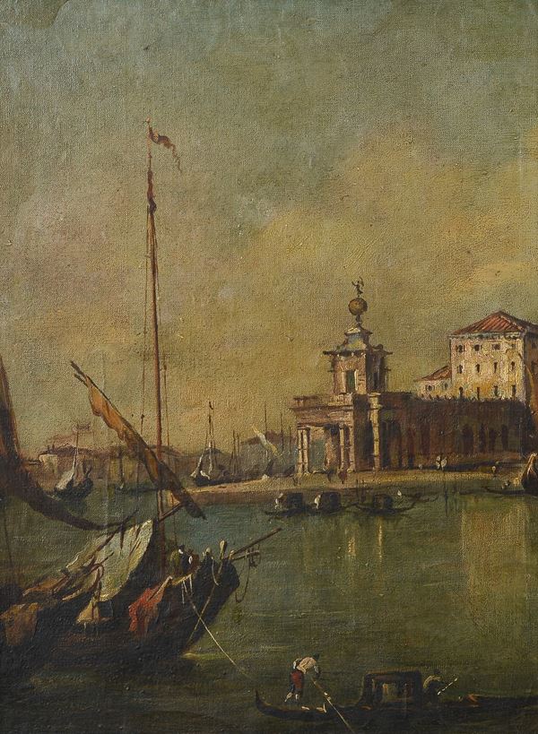 Anonimo, XX sec. - Canale a Venezia