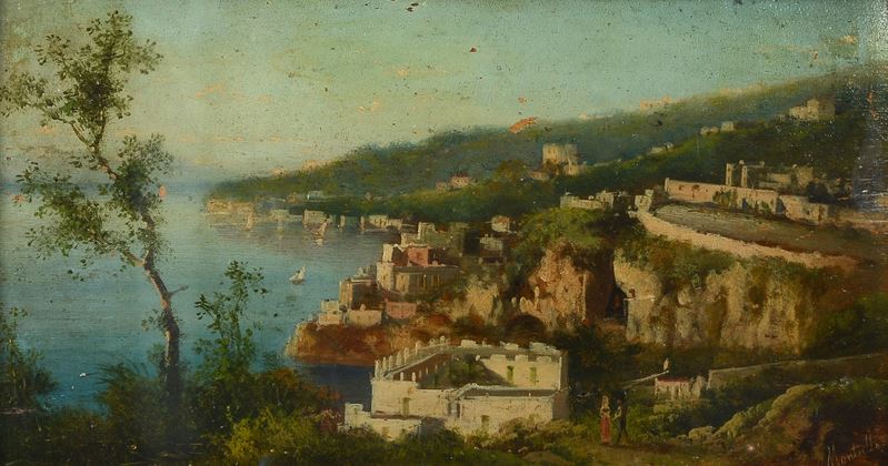 Anonimo, XIX Sec. - Paesaggio