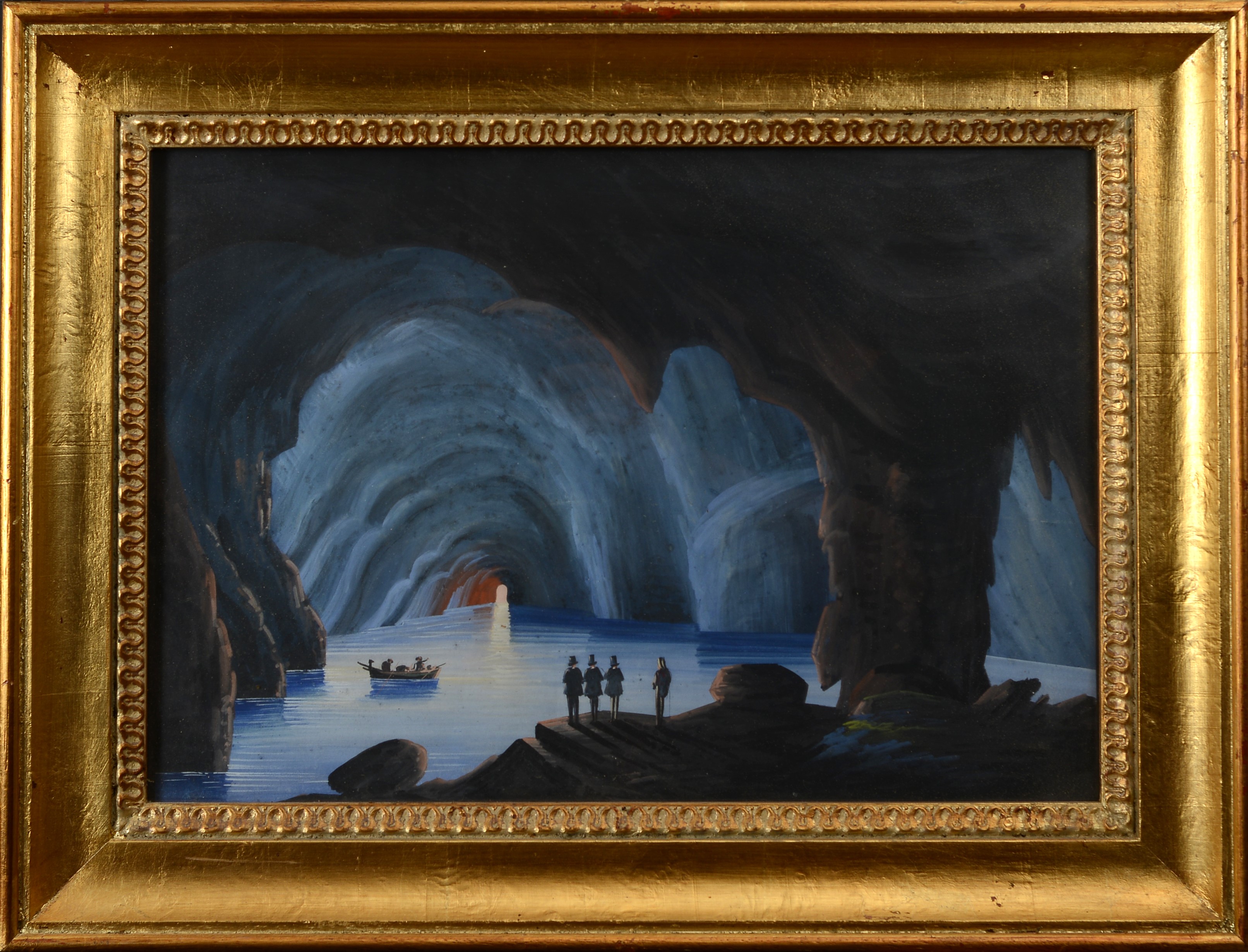 Anonimo, Inizi XIX Sec. - Grotte di Capri