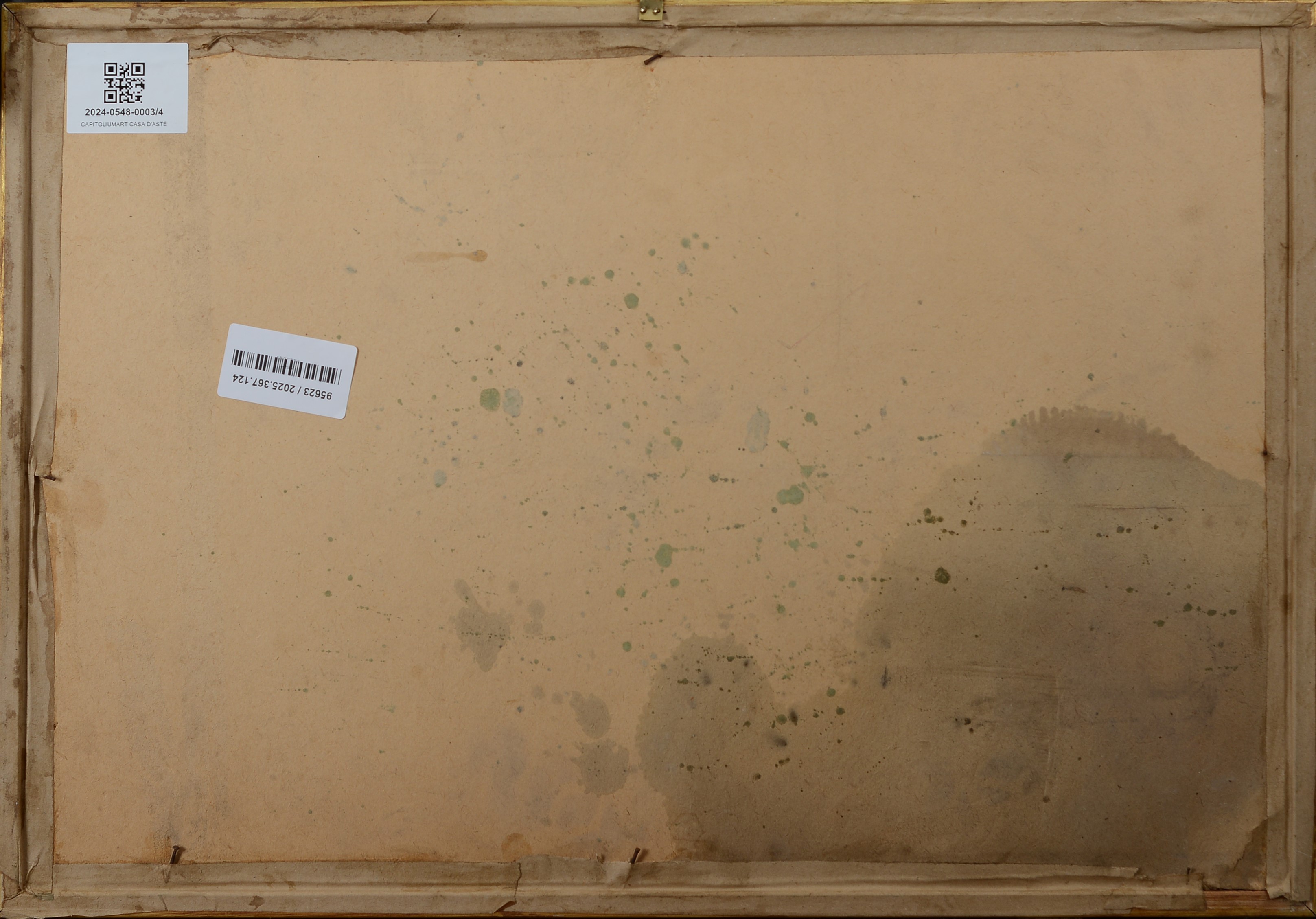 Paesaggio notturno con famiglia di pastori