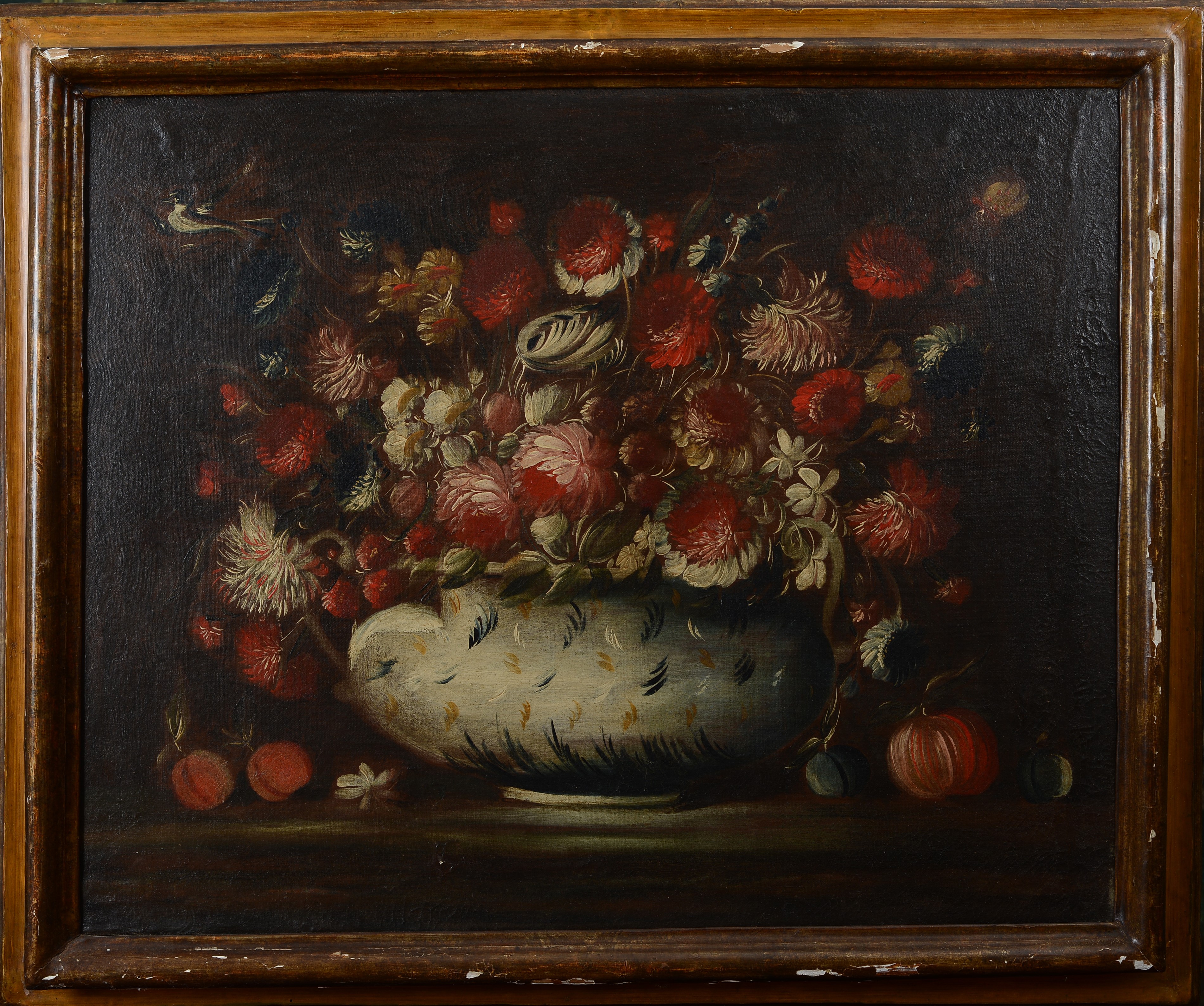 Anonimo, XVIII Sec. - Vaso con Fiori