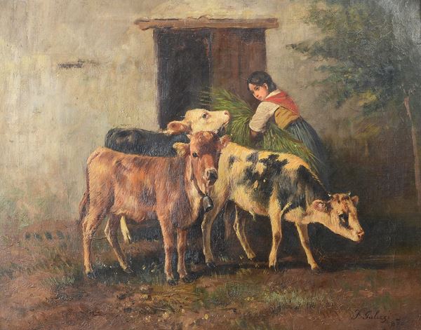Attr. a Filippo Palizzi - Senza Titolo