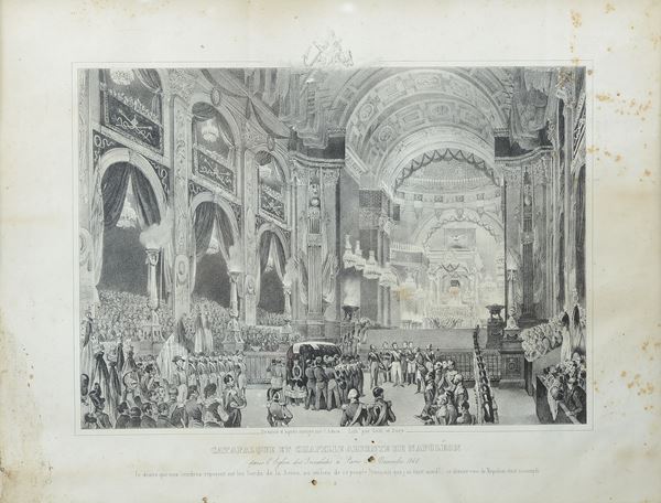 Catafalque et Chapelle Ardente de Napoleon