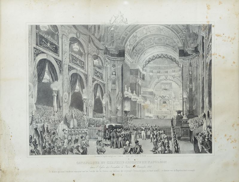 Catafalque Et Chapelle Ardente De Napoleon