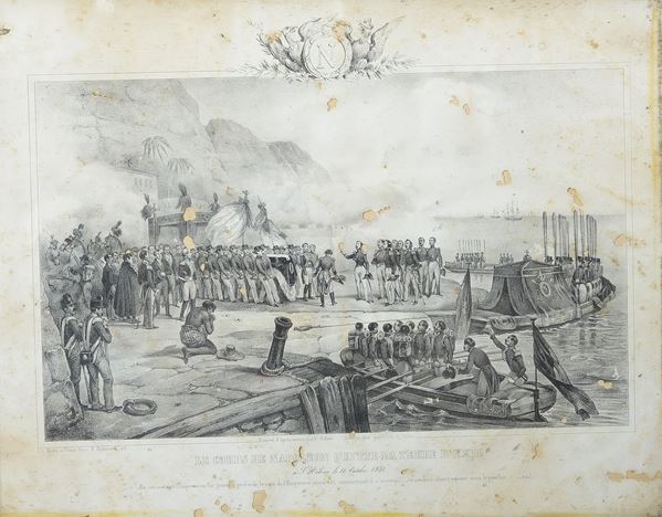 Le Corps de Napoleonquitte la terre d'exil