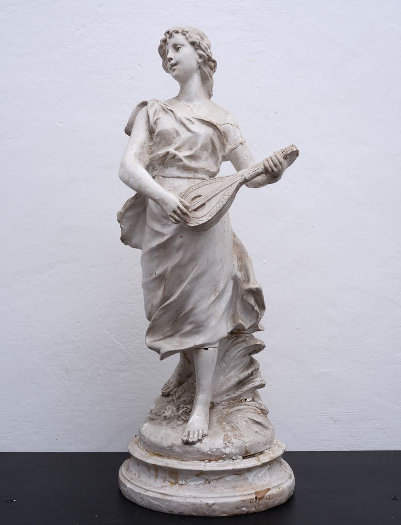 Suonatrice di mandolino