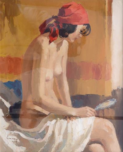 Nudo Seduto