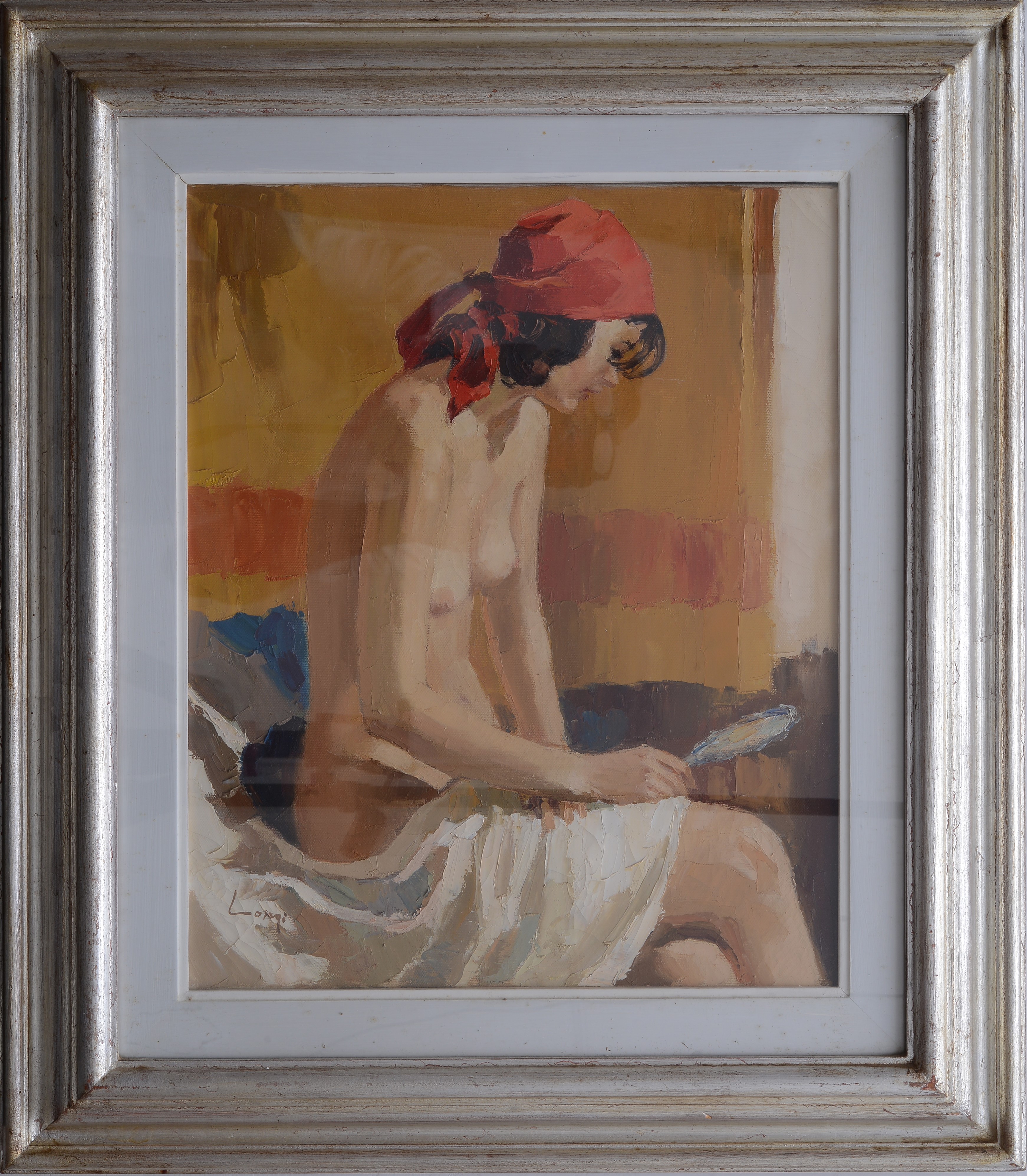 Carlantonio Longi - Nudo Seduto