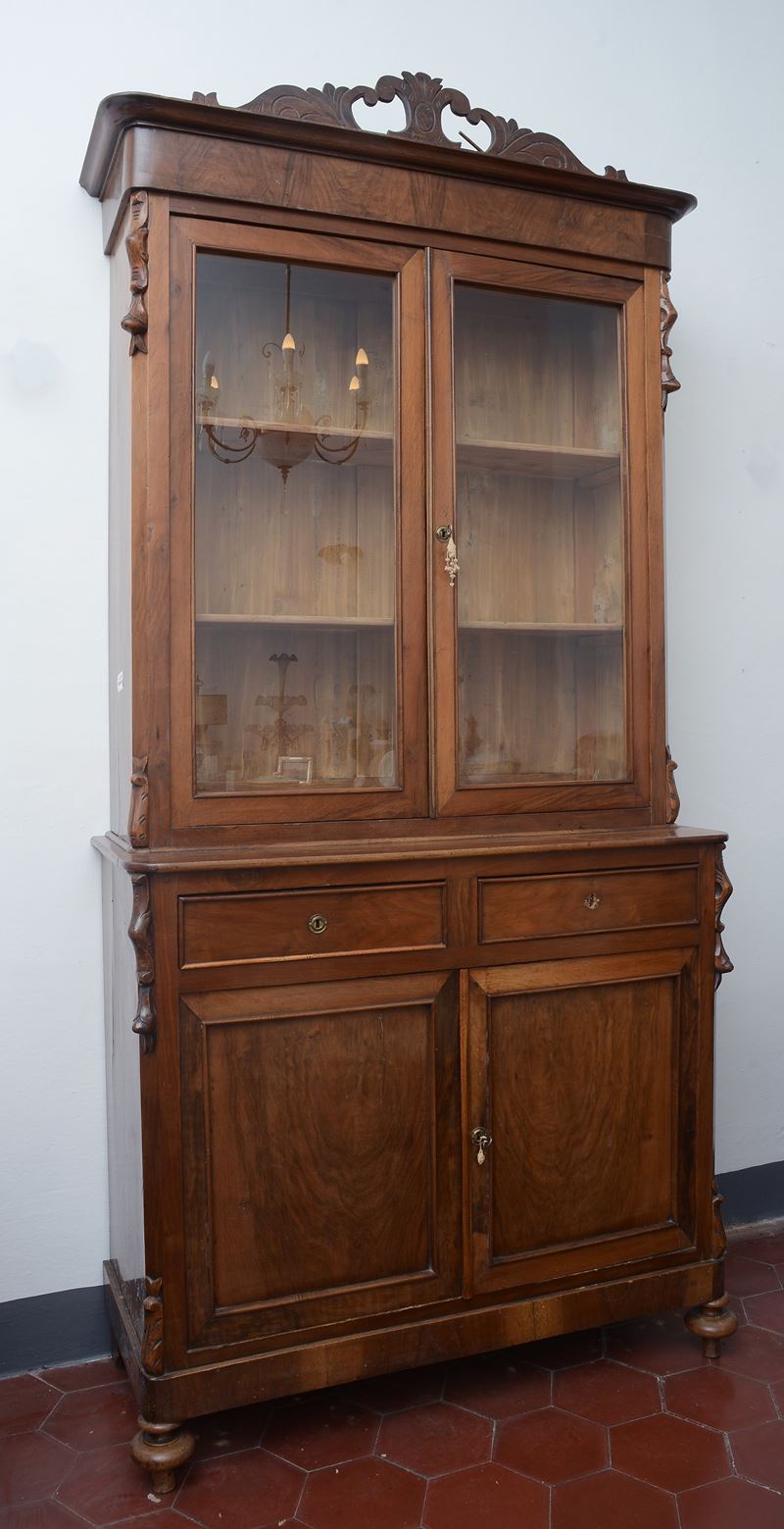 Vetrina a doppio corpo