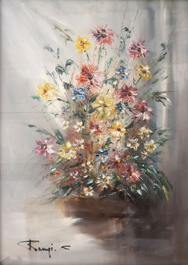 Anonimo, XX sec. - Vaso di fiori