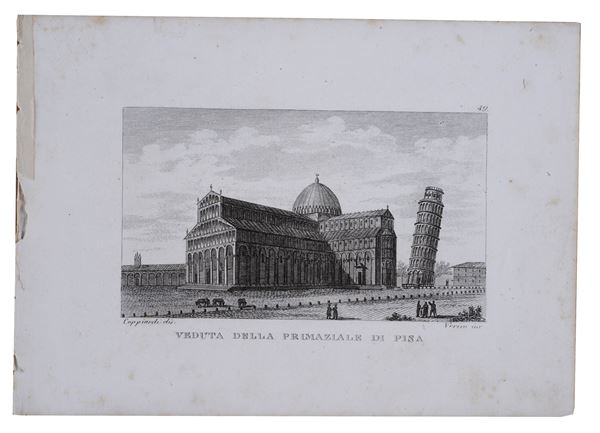 Veduta della Primaziale di Pisa