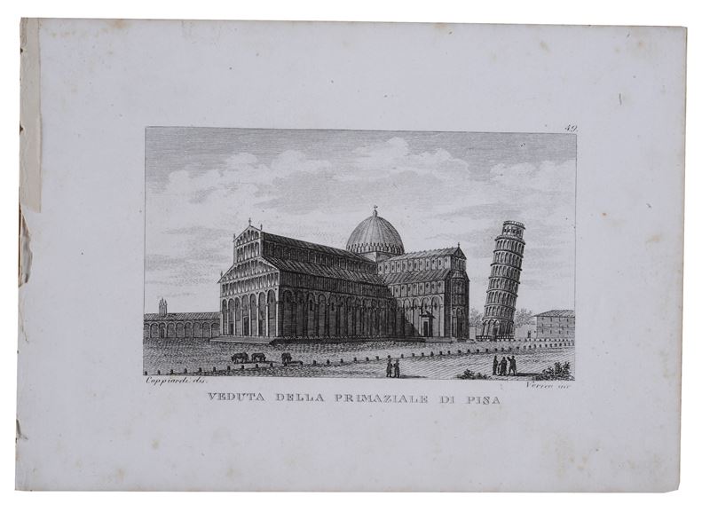 Veduta della Primaziale di Pisa