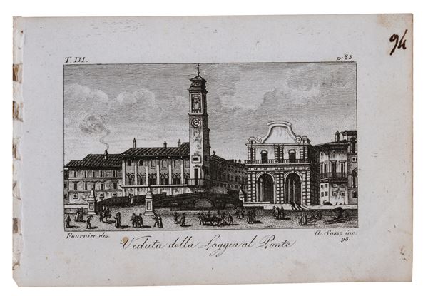 Veduta della Loggia al Ponte