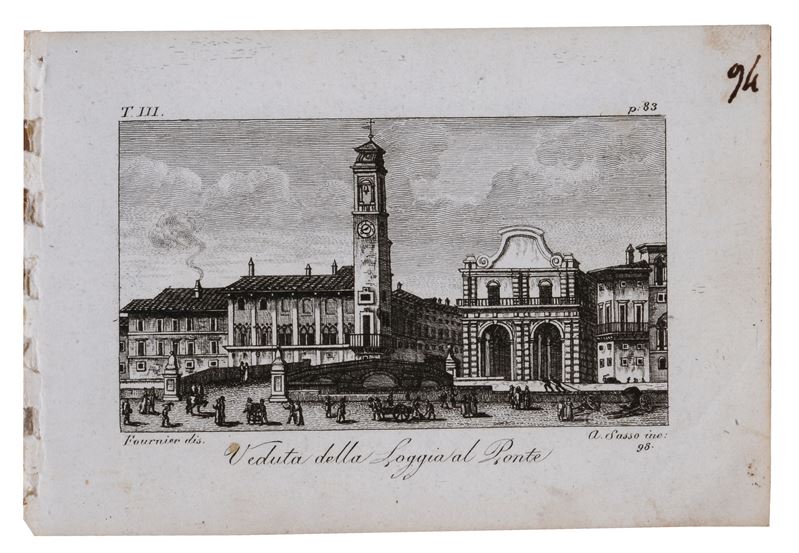Veduta della Loggia al Ponte