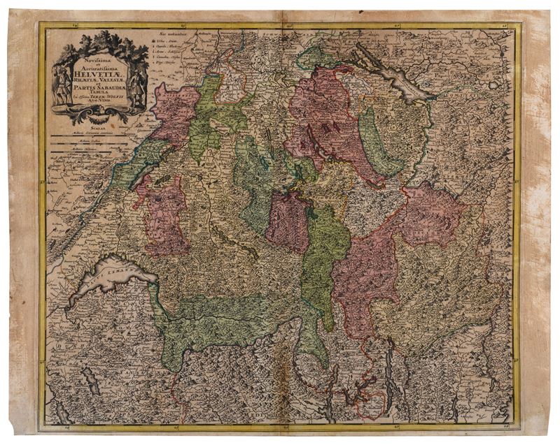 Novissima et Accuratissima Helvetia, Rhatia, Valesia et Prtis Sabaudia