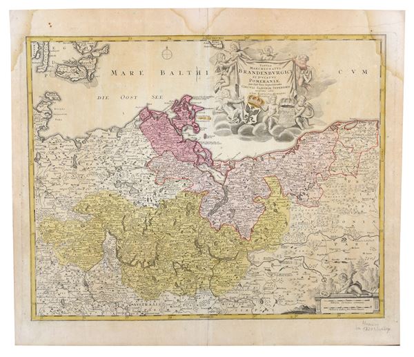 Tabula Marchionatus Brandenburgici et Ducatus Pomeraniae