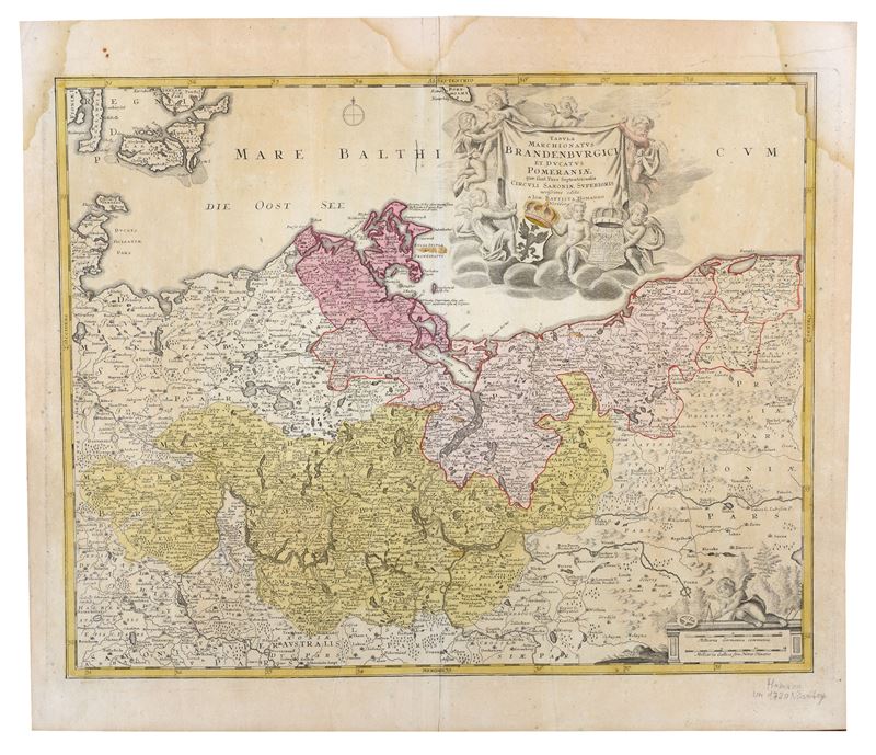 Tabula Marchionatus Brandenburgici et Ducatus Pomeraniae