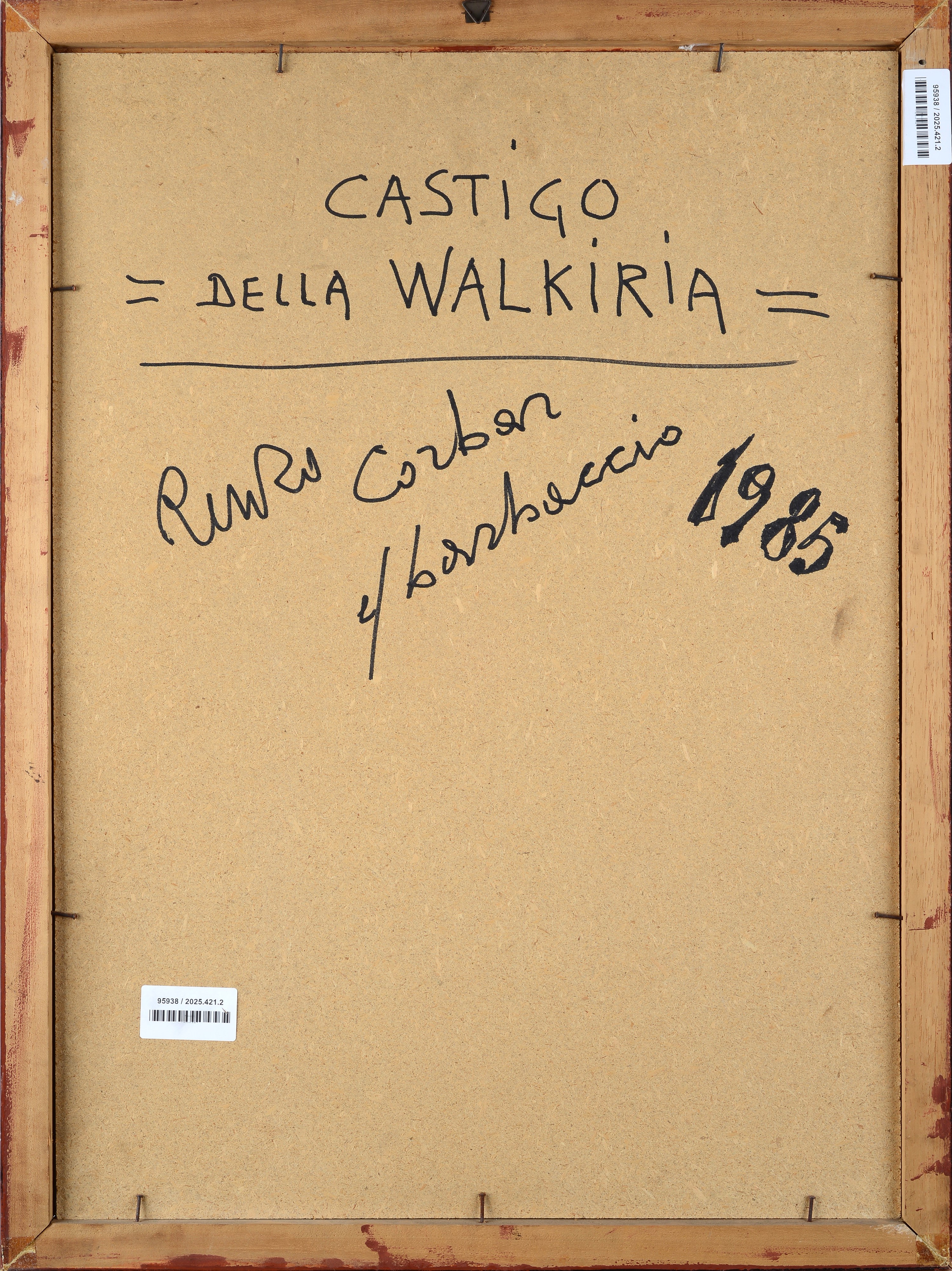 Renzo Corbar - Castigo della Walkiria