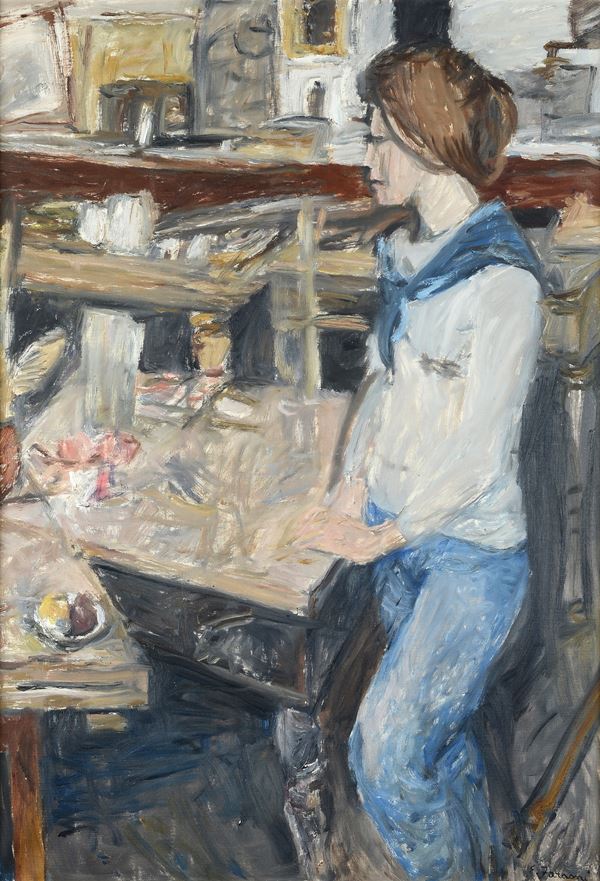 Enzo Faraoni - Ragazza in piedi