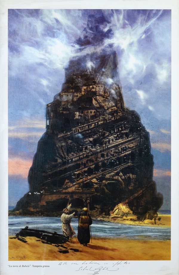 Silvestro Pistolesi - La torre di Babele