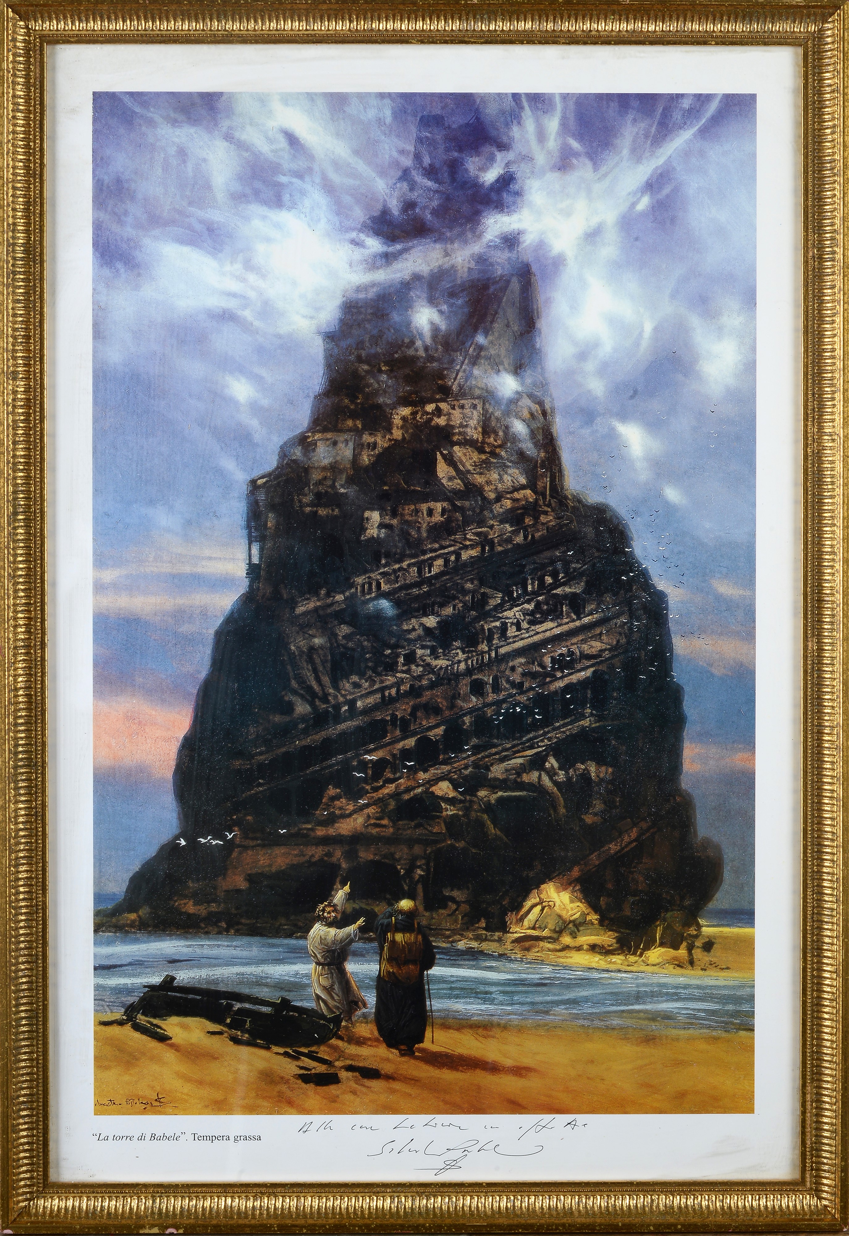 Silvestro Pistolesi - La Torre di Babele