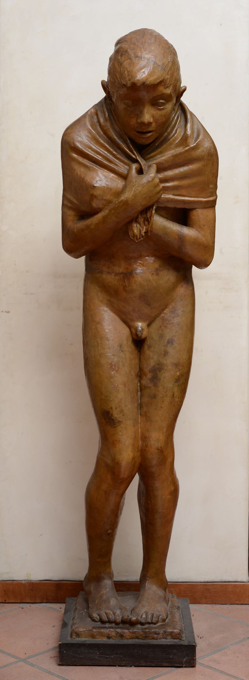 Nudo di ragazzo (L'inverno)