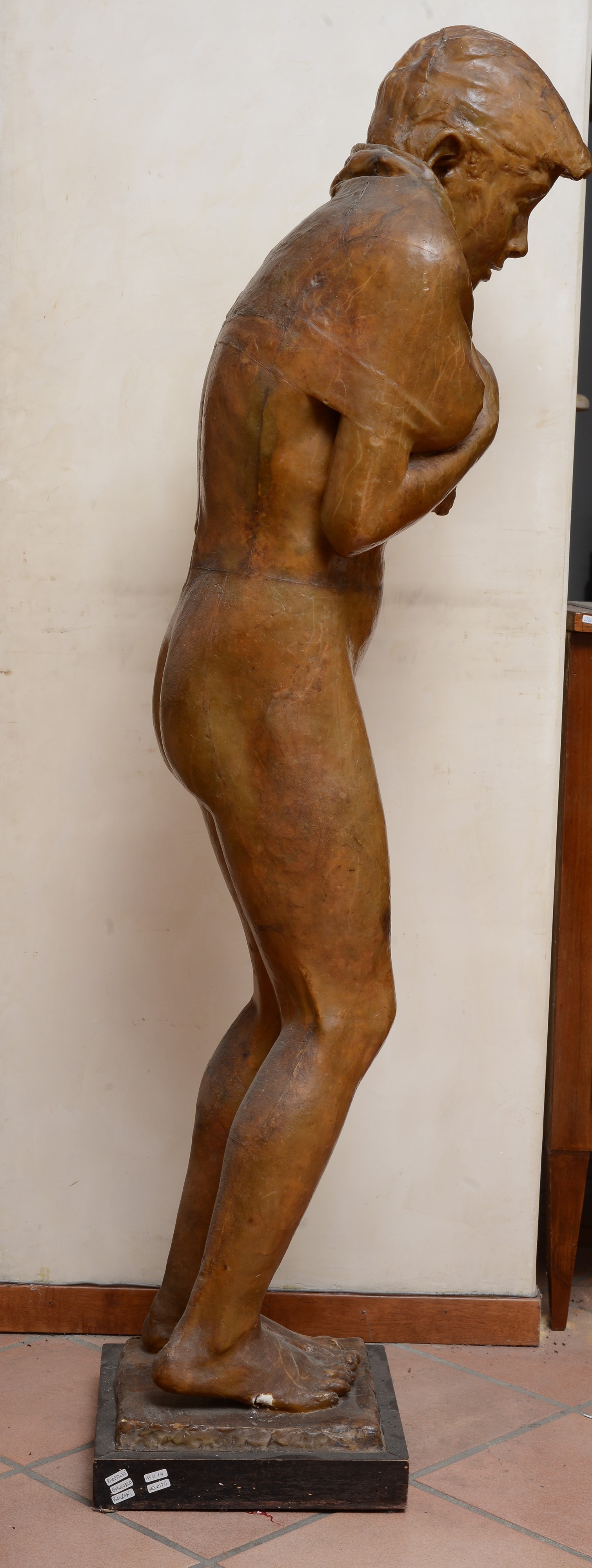 Nudo di ragazzo (L'inverno)