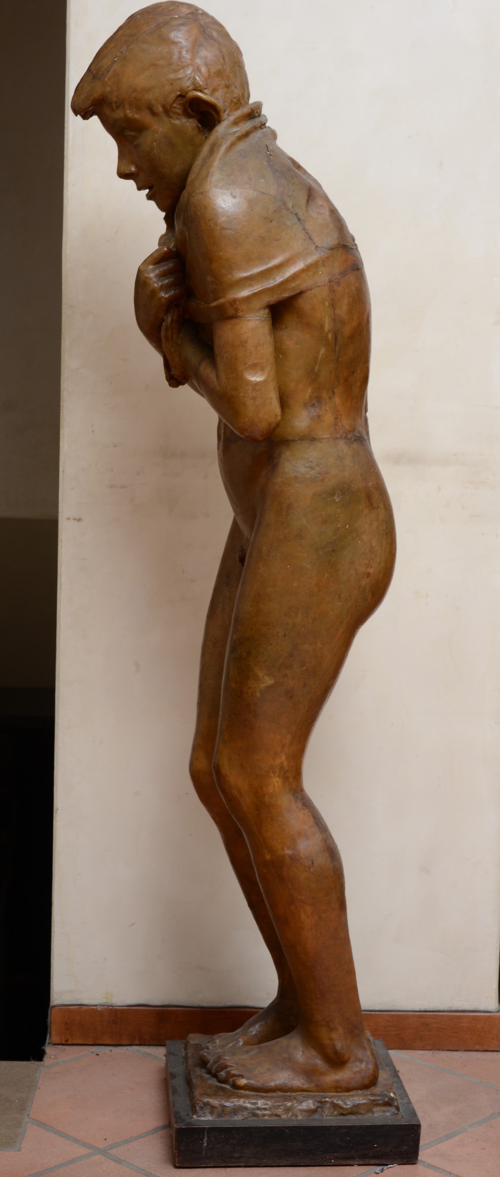 Nudo di ragazzo (L'inverno)