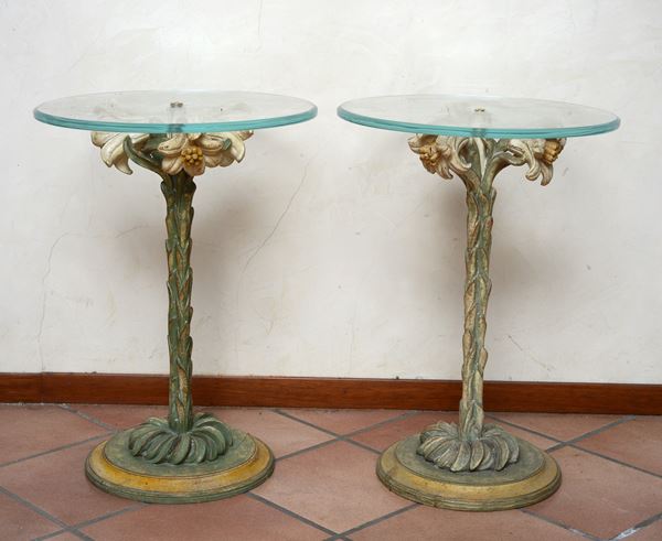 Coppia di tavolini 