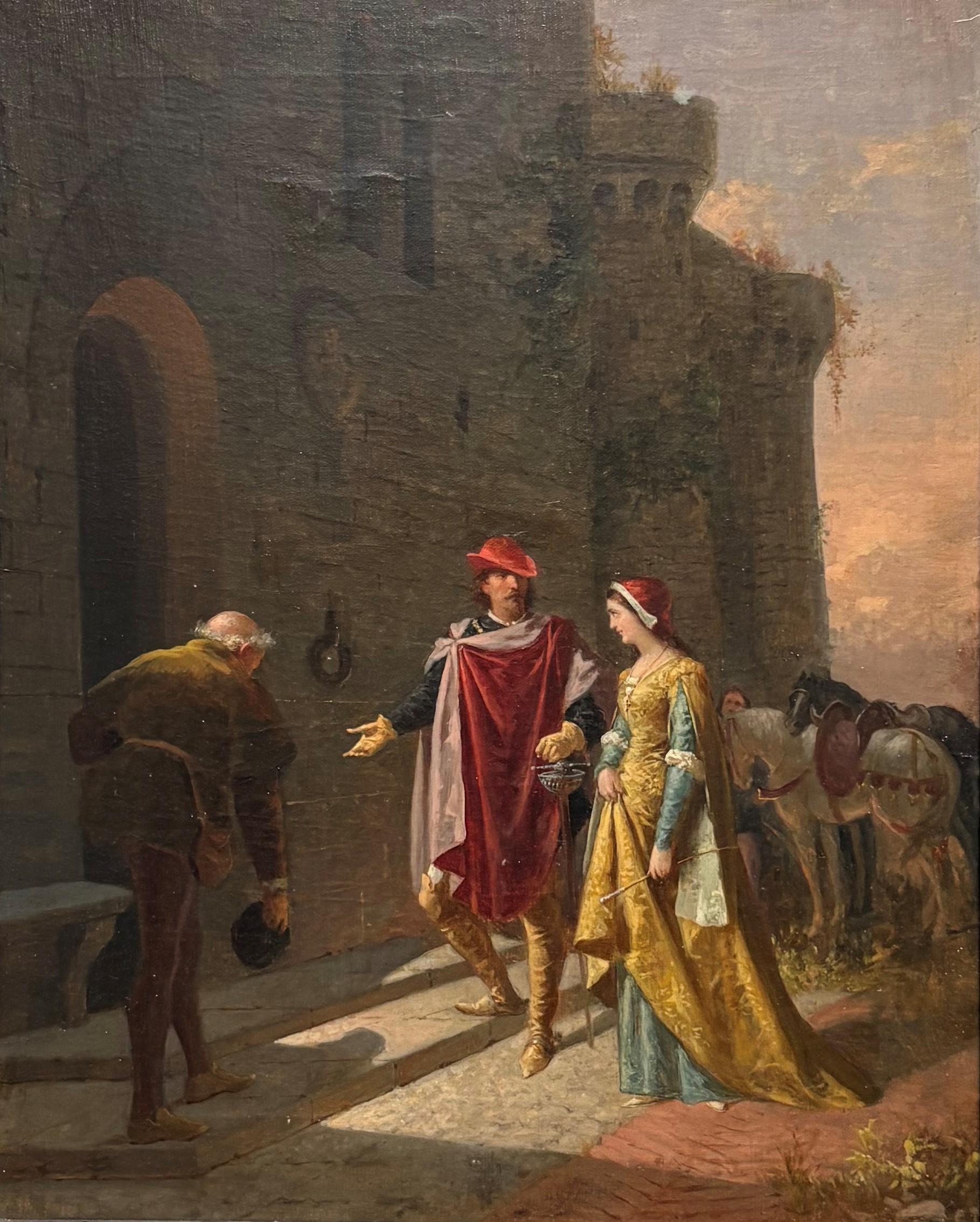 Pia dei Tolomei condotta al Castello di Maremma