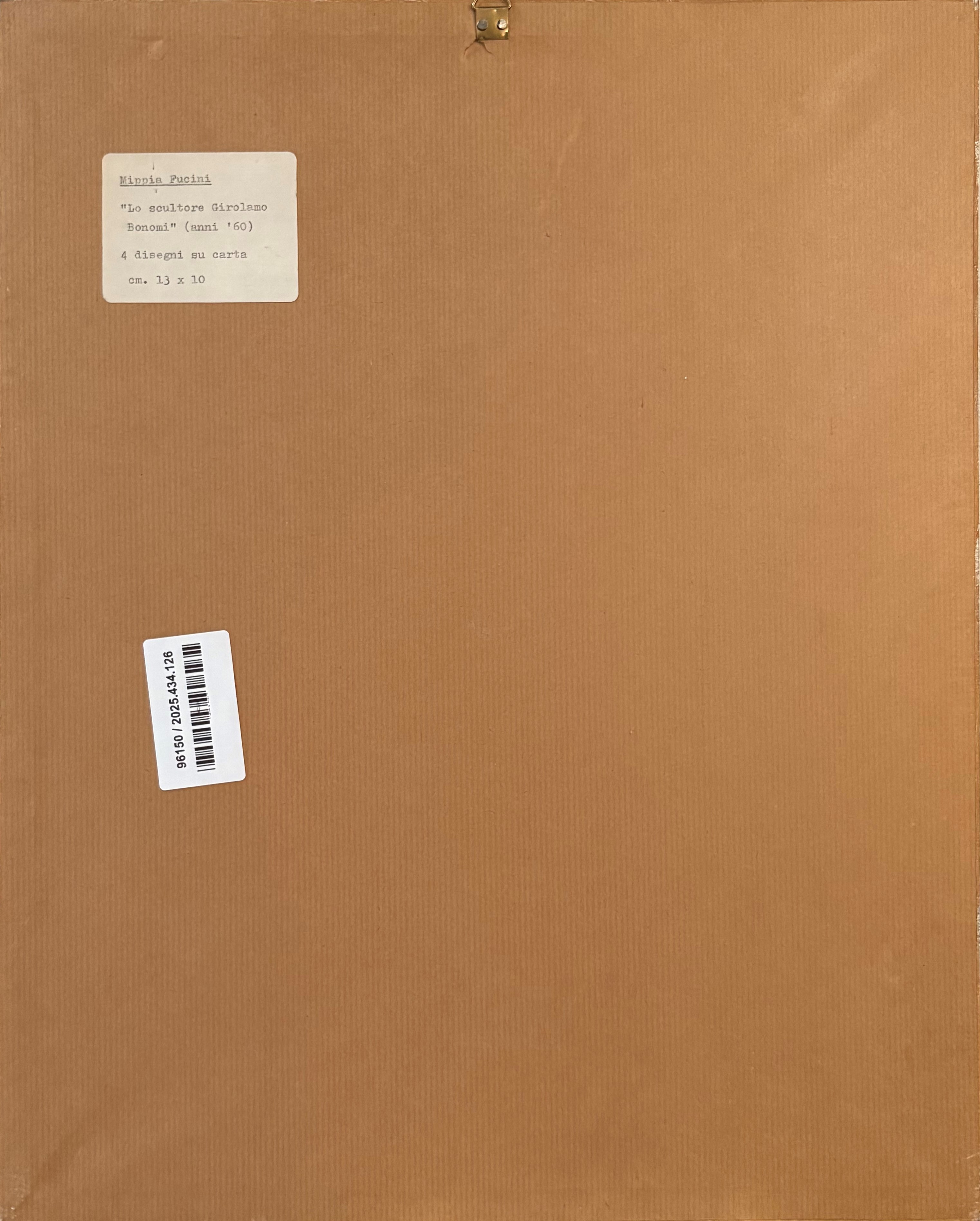 Lo scultore Girolamo Bonomi